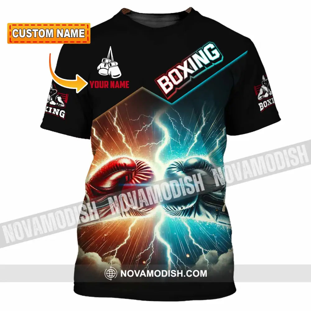 Unisex Shirt - Custom Boxing Lover Sport Shirt T-shirt