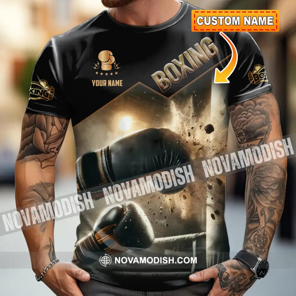 Unisex Shirt - Custom Boxing Lover Sport Shirt T-shirt