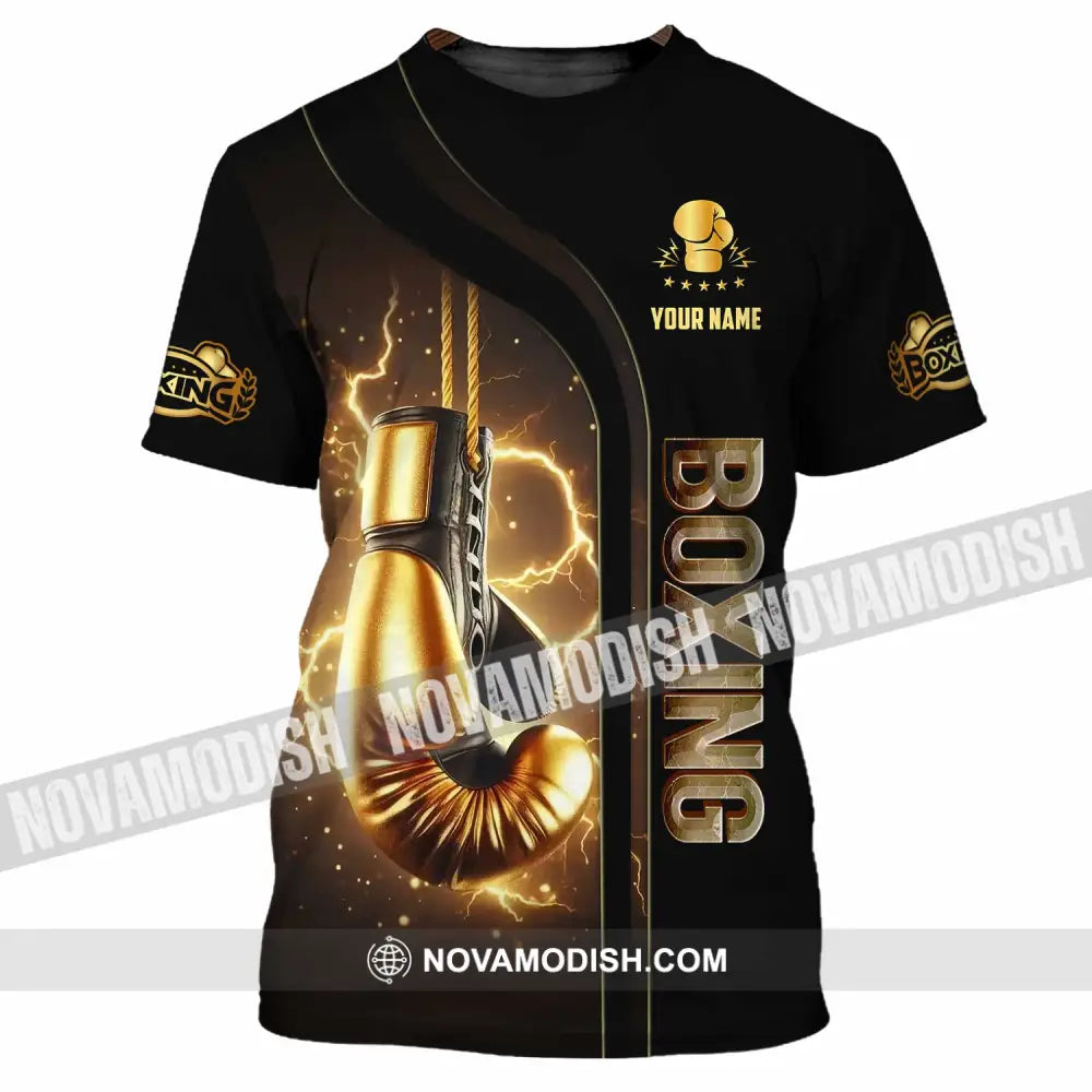 Unisex Shirt - Custom Boxing Lover Sport Shirt T-Shirt / S T-shirt