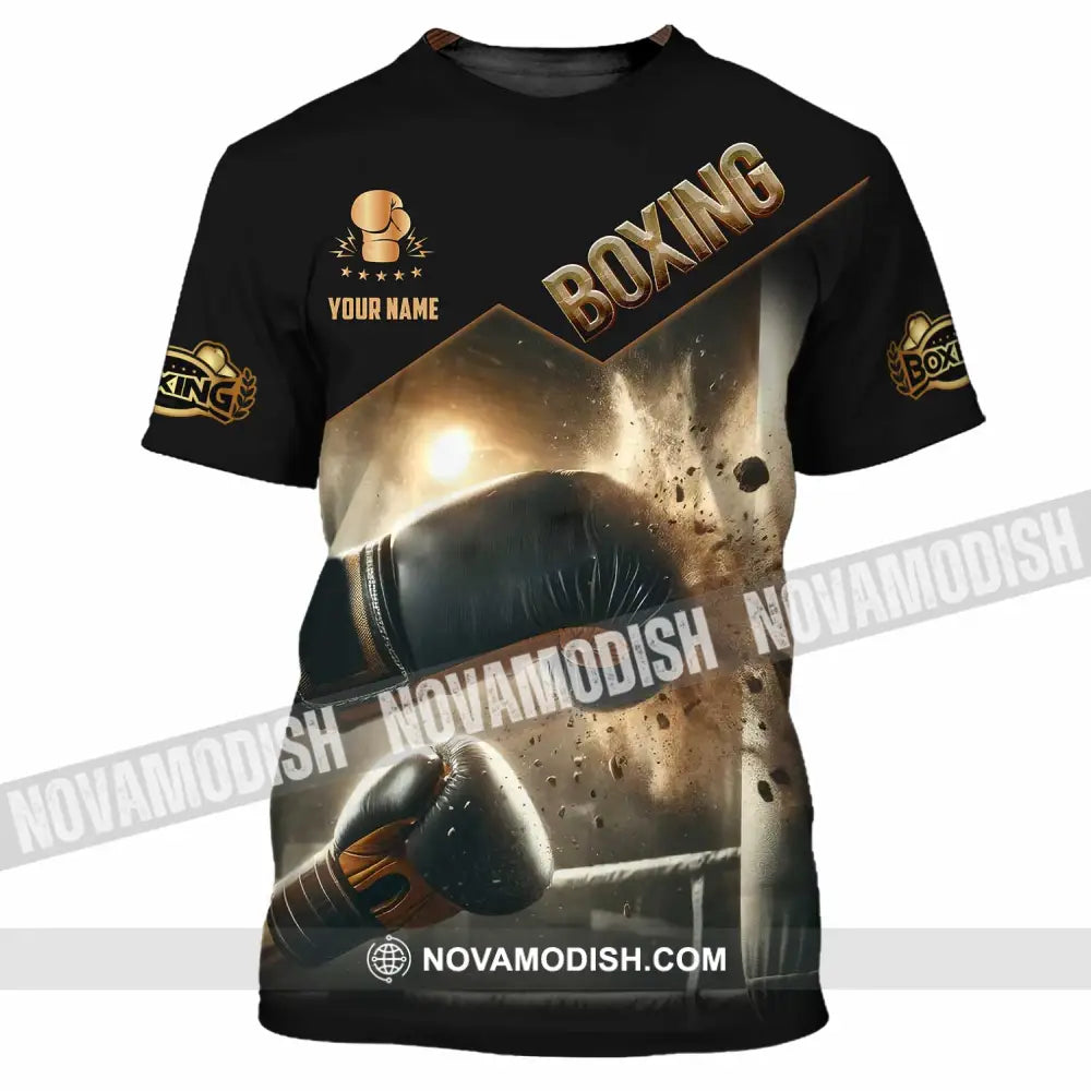 Unisex Shirt - Custom Boxing Lover Sport Shirt T-Shirt / S T-shirt