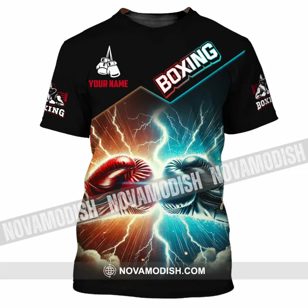 Unisex Shirt - Custom Boxing Lover Sport Shirt T-Shirt / S T-shirt