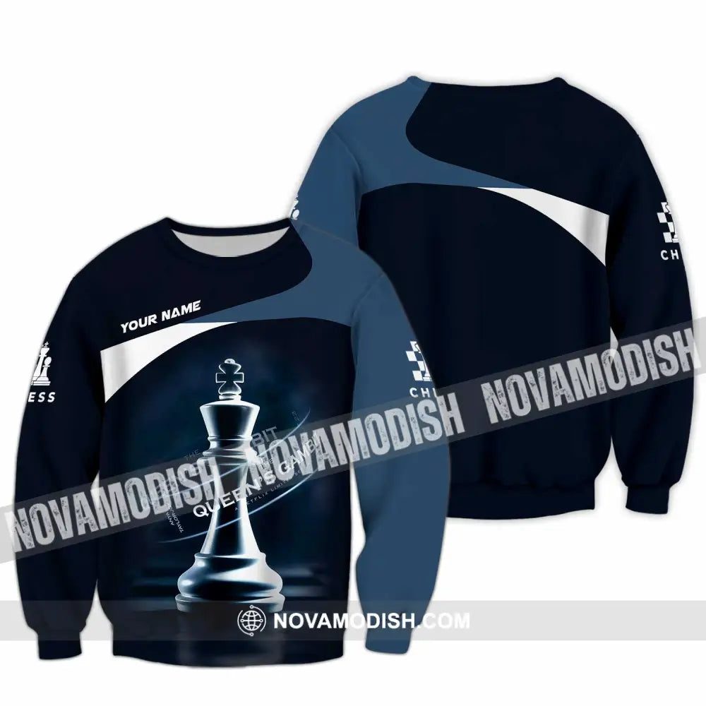 Unisex Shirt - Custom Chess Shirt Long Sleeve / S T-shirt