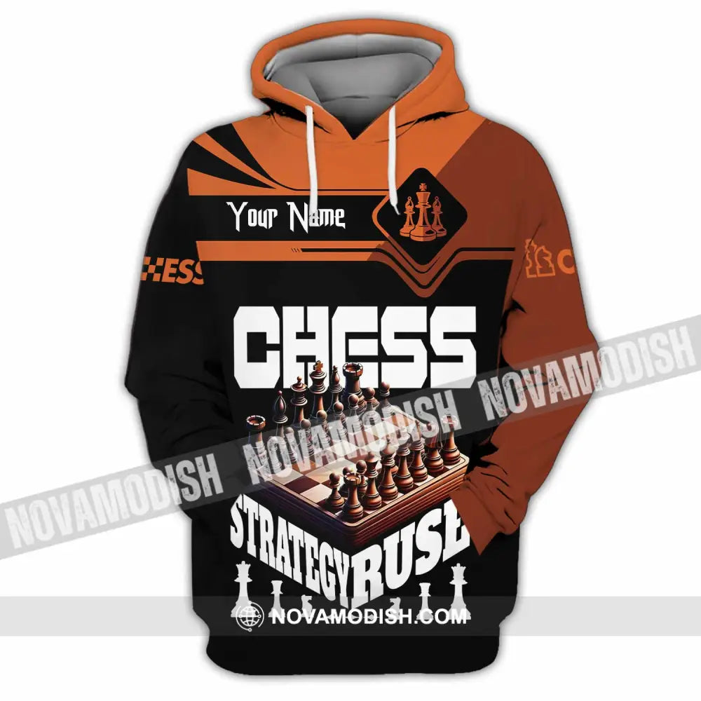 Unisex Shirt - Custom Chess Strategy Ruse Shirt Hoodie / S T-shirt