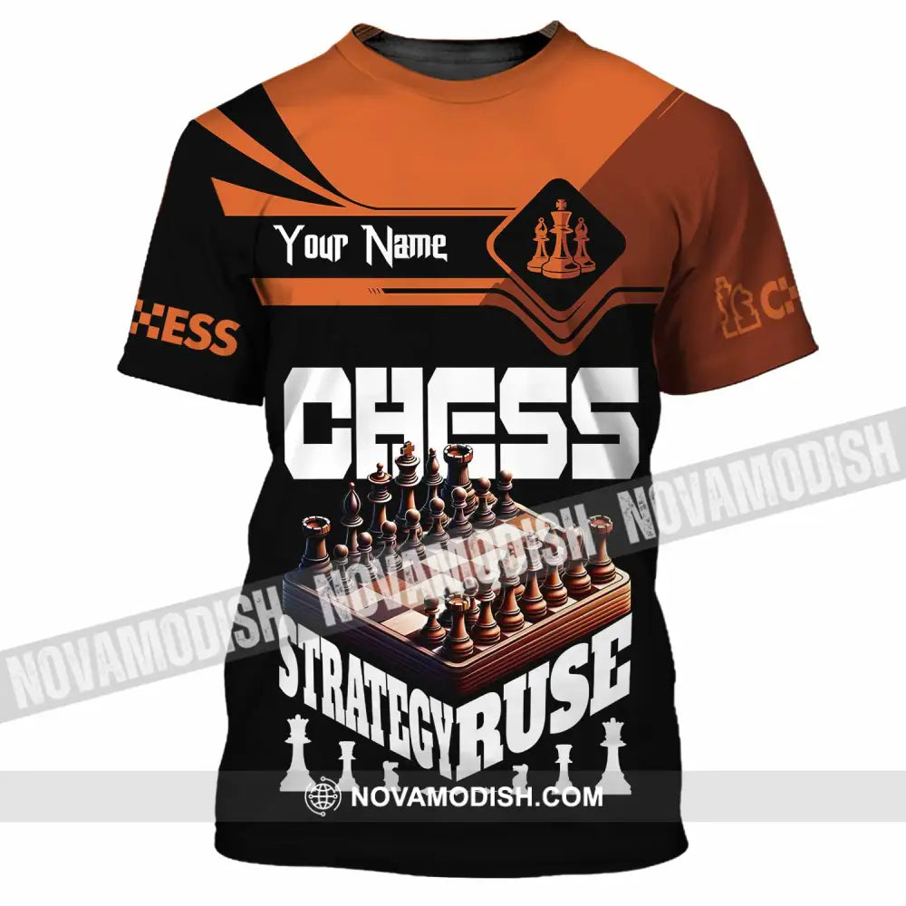 Unisex Shirt - Custom Chess Strategy Ruse Shirt T-Shirt / S T-shirt