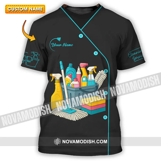 Unisex Shirt - Custom Cleaning Service Shirt T-shirt