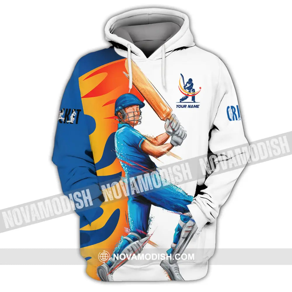 Unisex Shirt - Custom Cricket Player Shirt Hoodie / S T-shirt