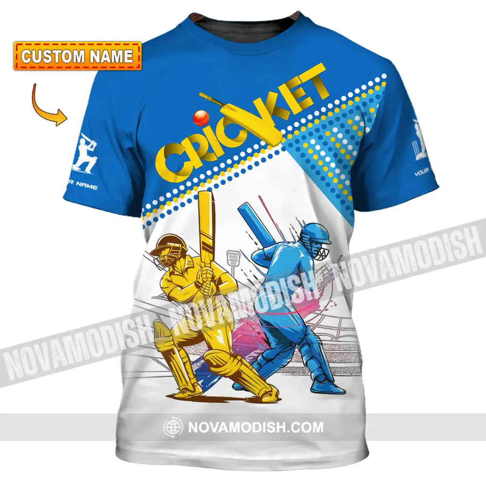 Unisex Shirt - Custom Cricket Player Shirt T-shirt