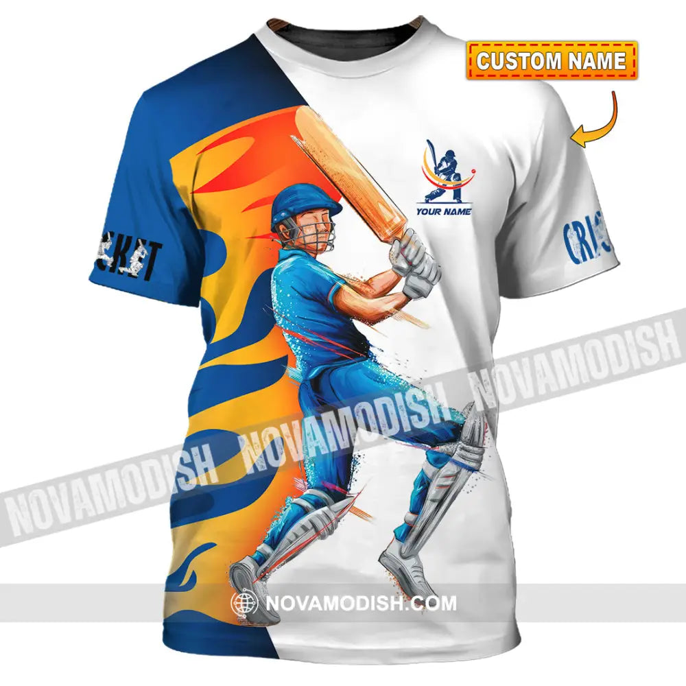 Unisex Shirt - Custom Cricket Player Shirt T-shirt