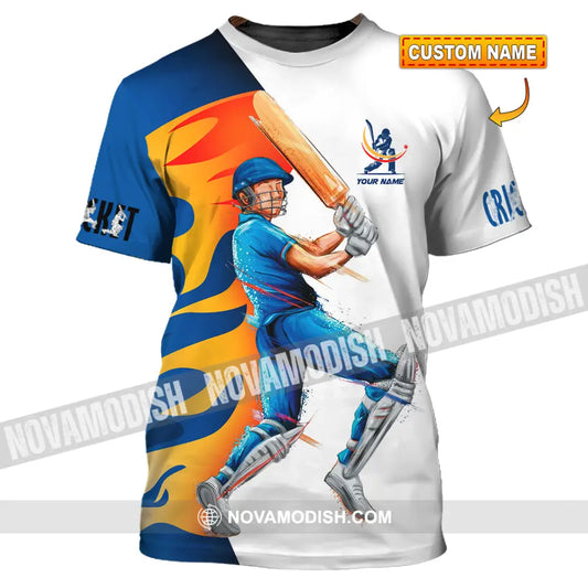 Unisex Shirt - Custom Cricket Player Shirt T-shirt
