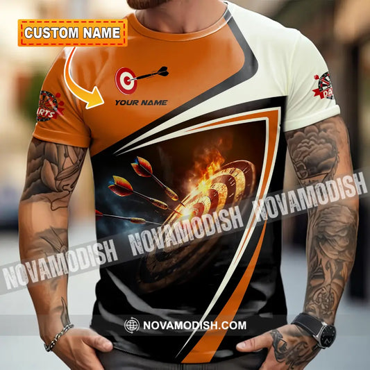 Unisex Shirt - Custom Dart Lover Sport Shirt T-shirt