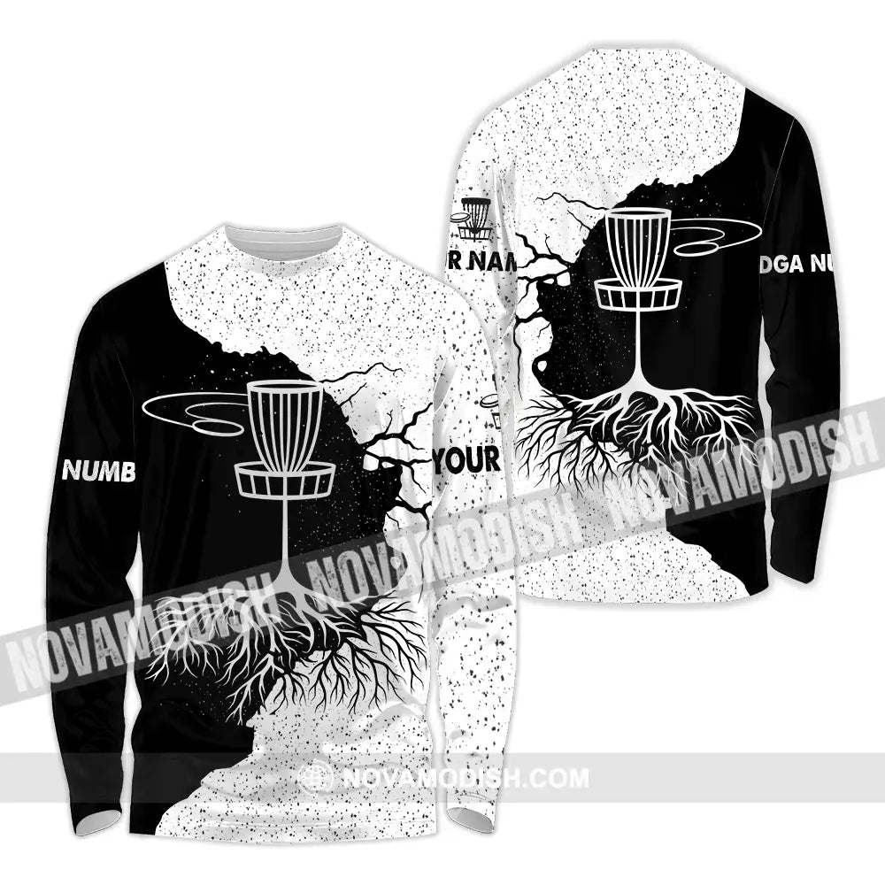 Unisex Shirt - Custom Disc Golf Shirt Long Sleeve Shirt / S T-shirt