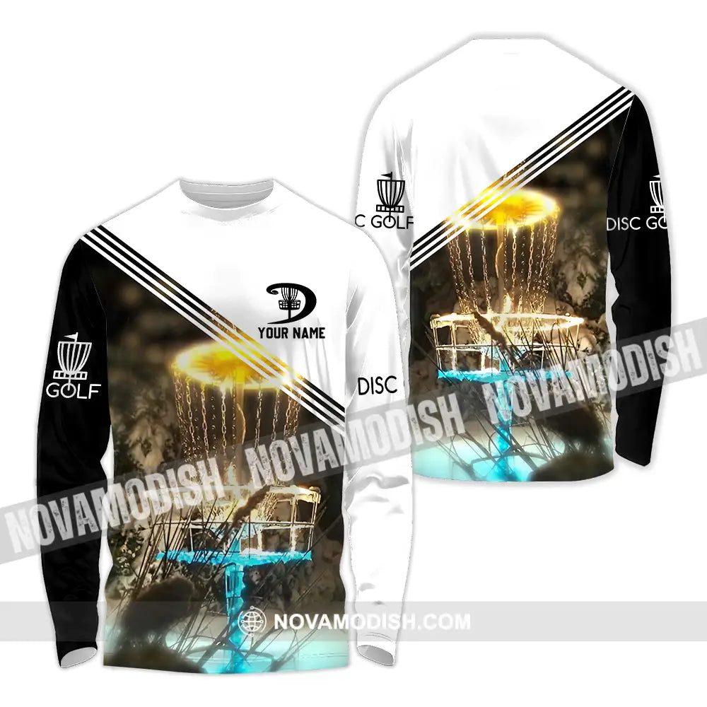 Unisex Shirt - Custom Disc Golf Shirt Long Sleeve Shirt / S T-shirt