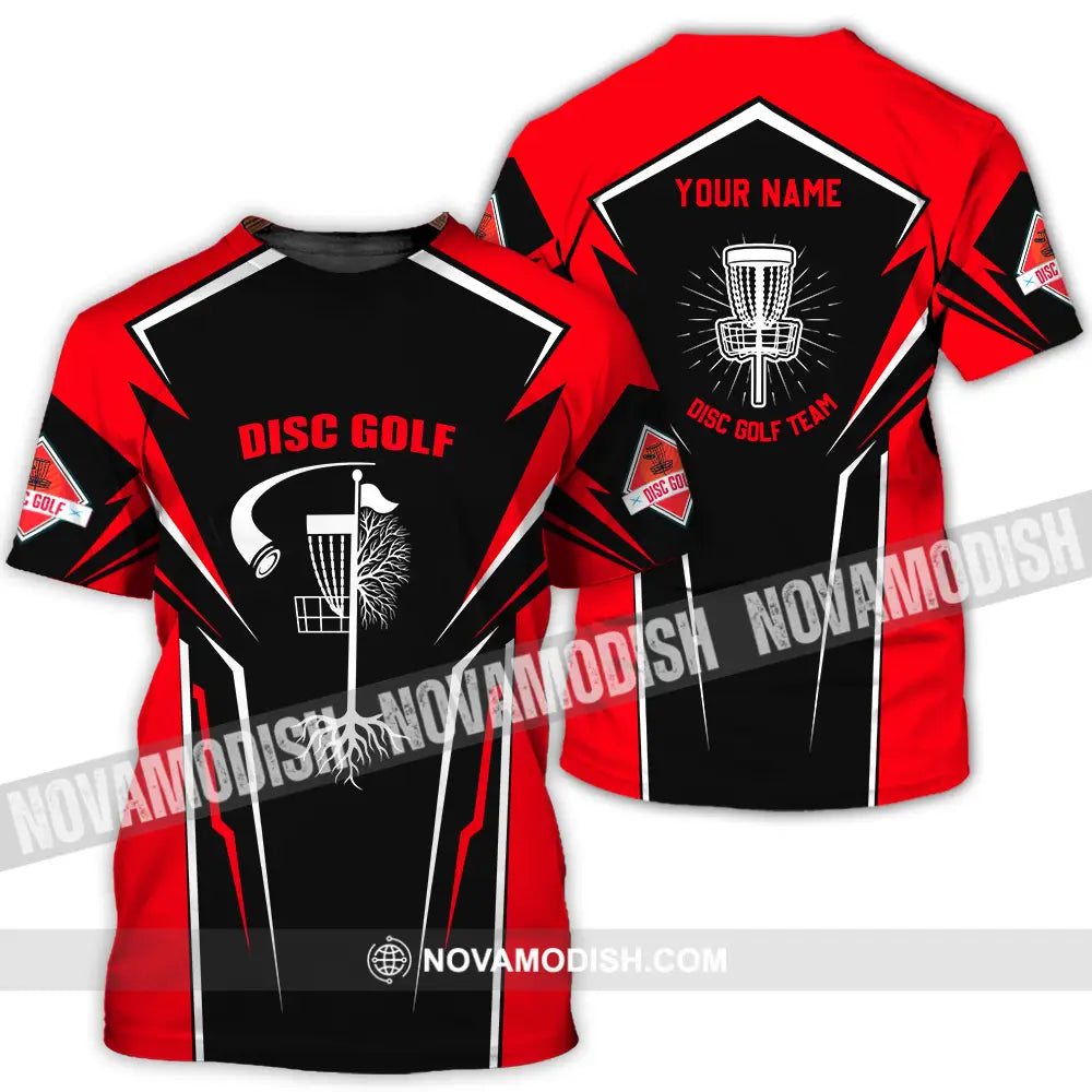 Unisex Shirt - Custom Disc Golf Player Shirt T-Shirt / S T-shirt