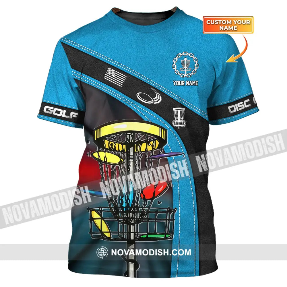 Unisex Shirt Custom Disc Golf Polo Tee Gift For Player T-Shirt / S