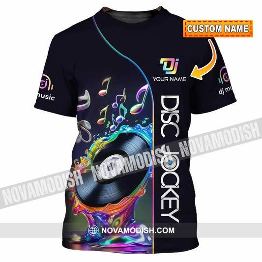 Unisex Shirt - Custom Disc Jockey Lover Shirt T-shirt
