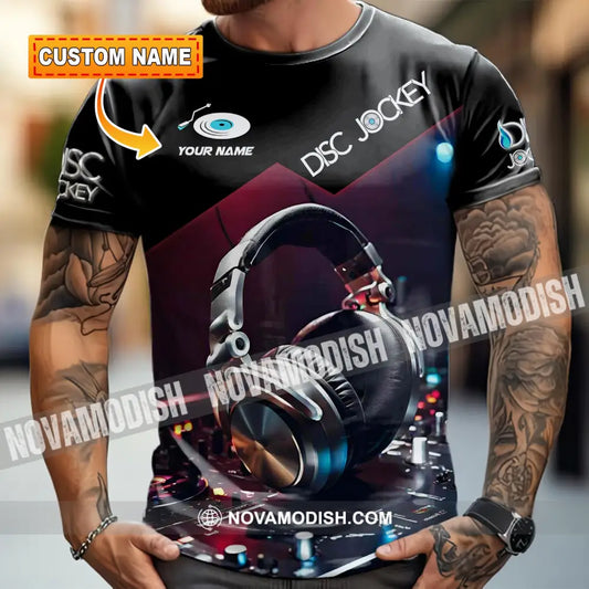 Unisex Shirt - Custom Disc Jockey Lover Shirt T-shirt