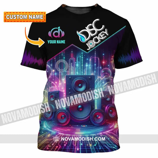 Unisex Shirt - Custom Disc Jockey Shirt T-shirt