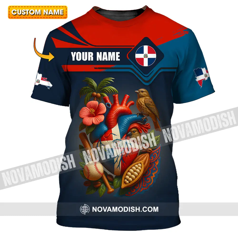 Unisex Shirt - Custom Dominican Republic Shirt T-shirt