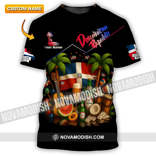 Unisex Shirt - Custom Dominican Republic Shirt T-shirt