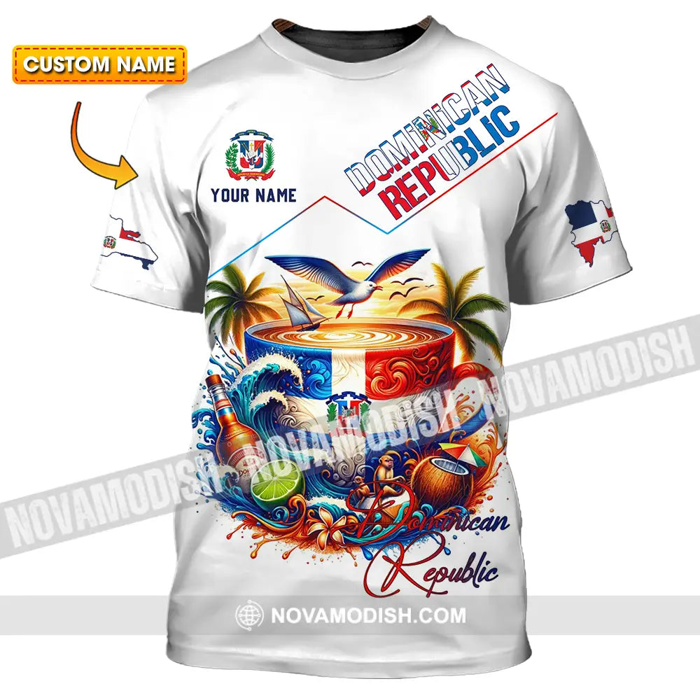 Unisex Shirt - Custom Dominican Republic Shirt T-shirt