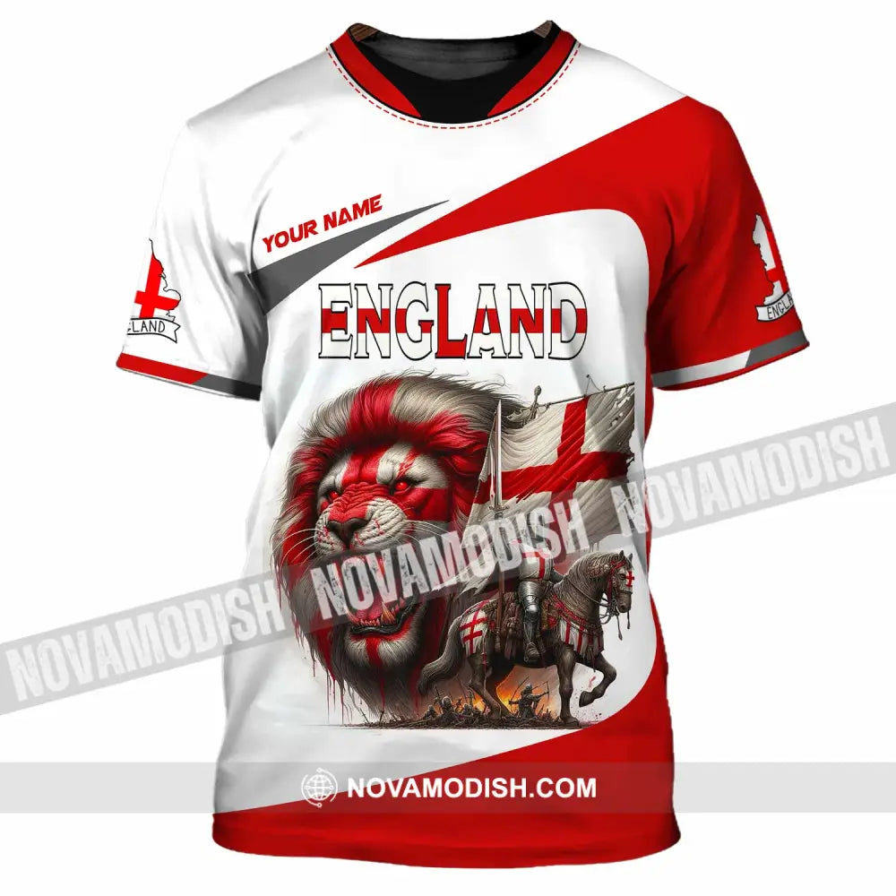 Unisex Shirt - Custom England Shirt T-Shirt / S T-shirt