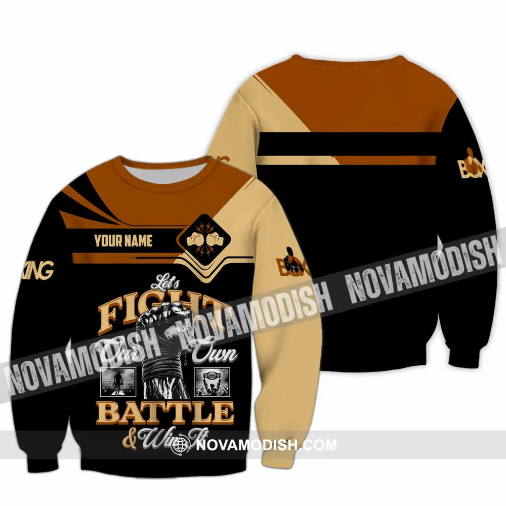 Unisex Shirt - Custom Fight Our Own Battles And Win Shirt Long Sleeve / S T-shirt