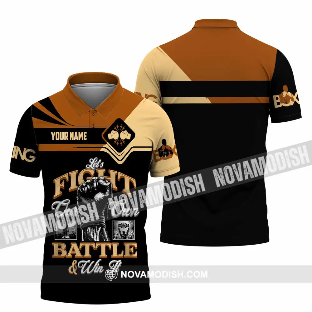 Unisex Shirt - Custom Fight Our Own Battles And Win Shirt Polo Shirt / S T-shirt
