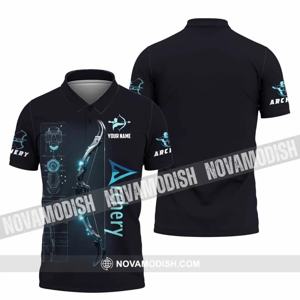 Unisex Shirt - Custom Shirt For Archery Player Polo Shirt / S T-shirt