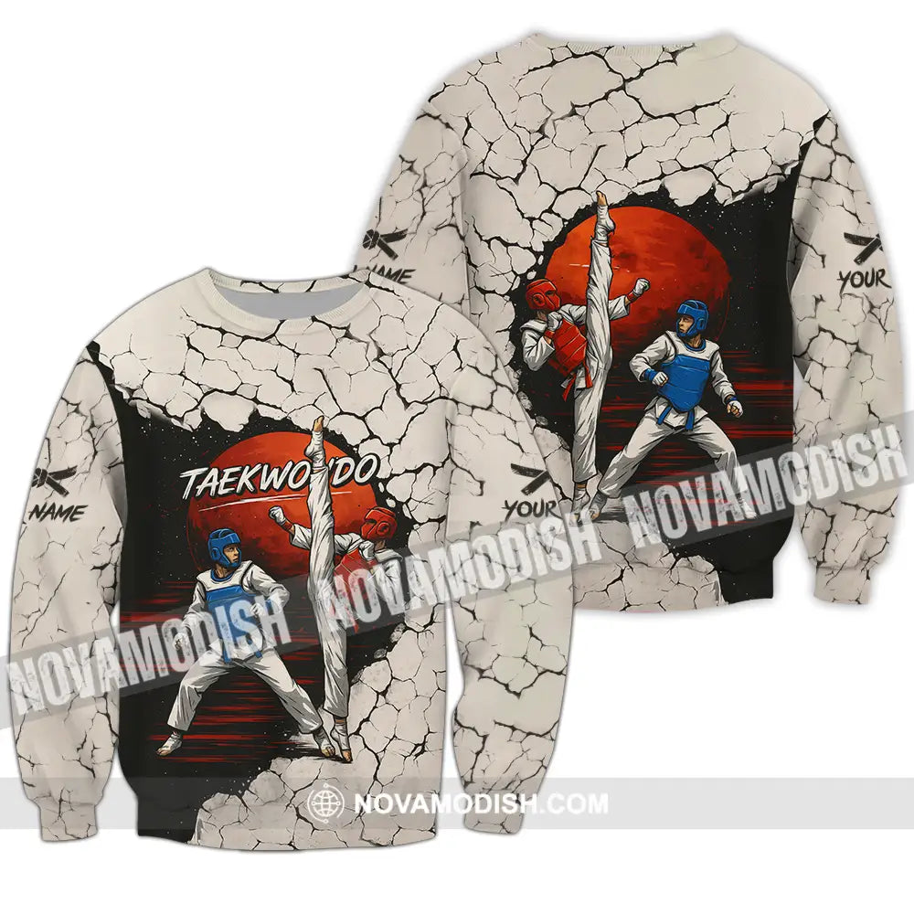 Unisex Shirt - Custom Shirt For Taekwondo Lover Long Sleeve / S T-shirt