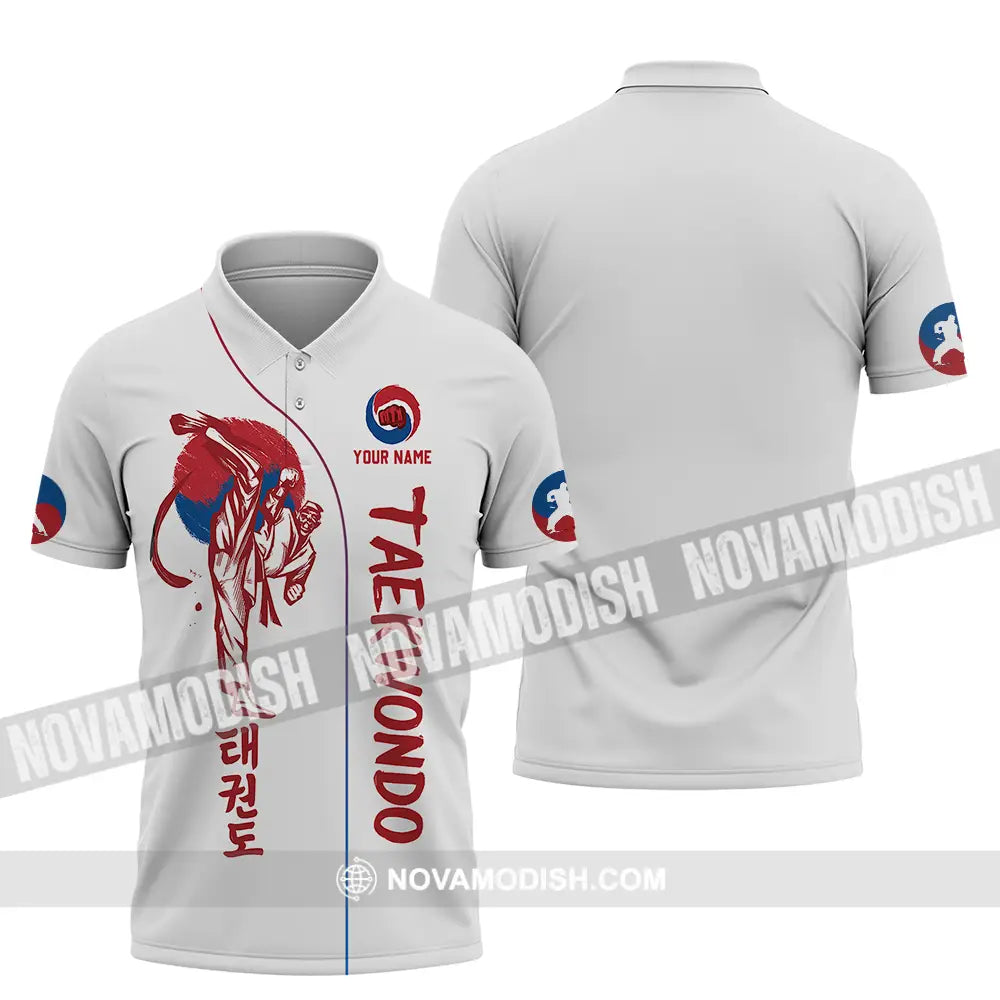 Unisex Shirt - Custom Shirt For Taekwondo Lover Polo Shirt / S T-shirt