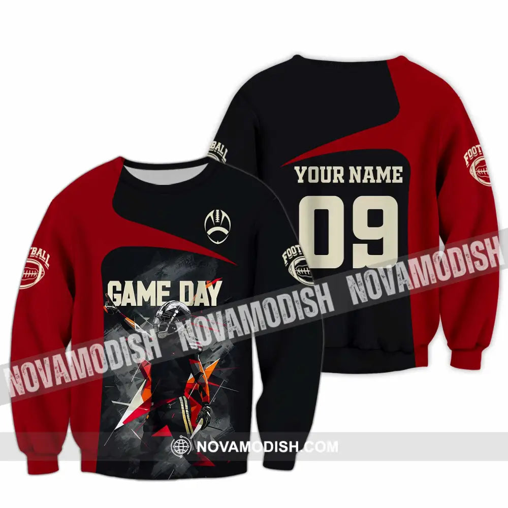 Unisex Shirt - Custom Gameday Football Shirt Long Sleeve / S T-shirt