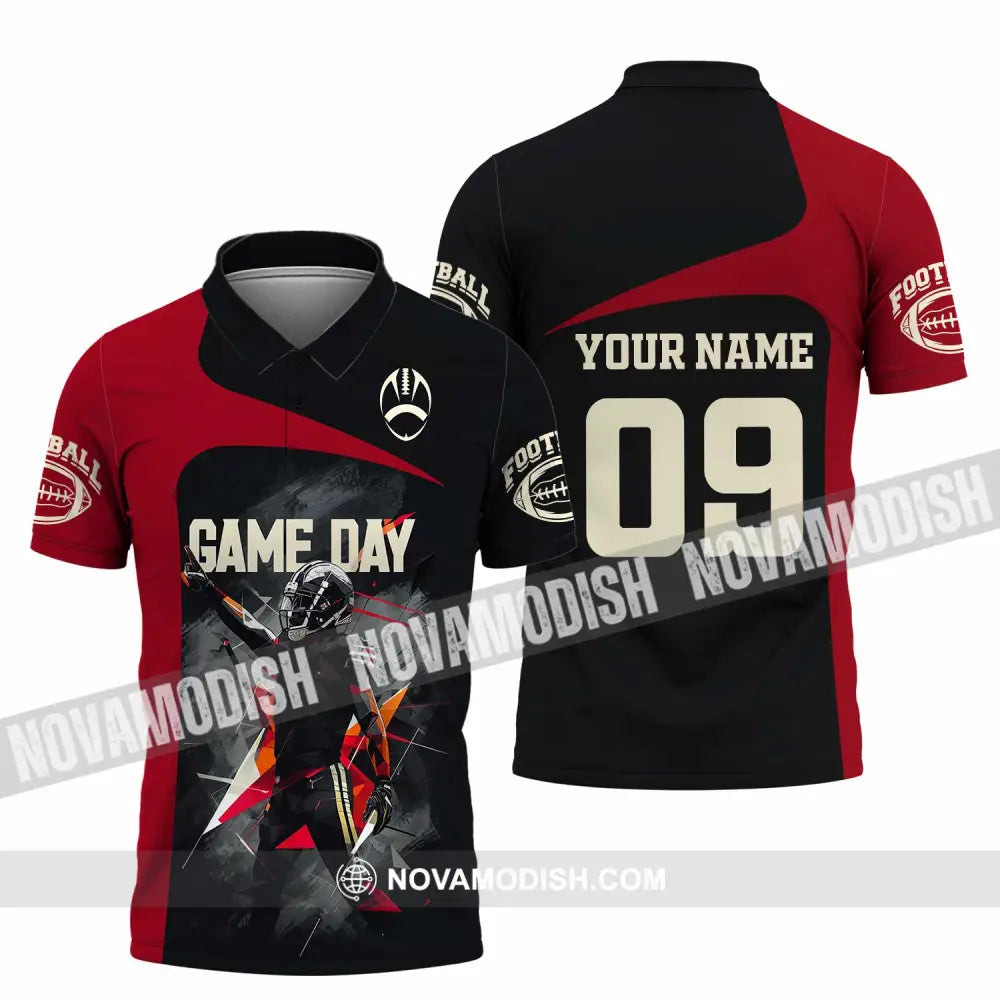 Unisex Shirt - Custom Gameday Football Shirt Polo Shirt / S T-shirt