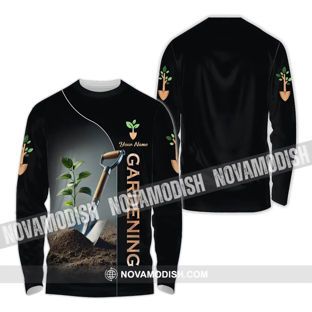 Unisex Shirt - Custom Gardening Shirt Long Sleeve Shirt / S T-shirt