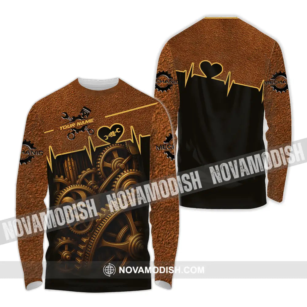 Unisex Shirt - Custom Gear Shirt Long Sleeve Shirt / S T-shirt