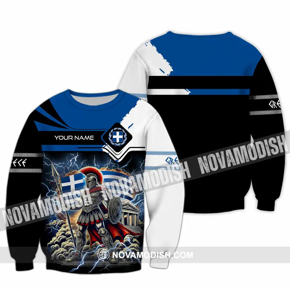 Unisex Shirt - Custom Greece Shirt Long Sleeve / S T-shirt
