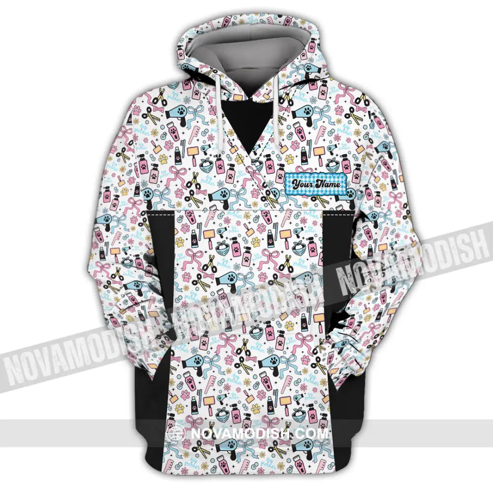 Unisex Shirt - Custom Groomer Shirt Hoodie / S T-shirt