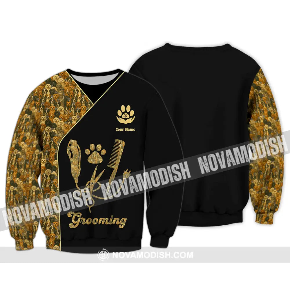 Unisex Shirt - Custom Groomer Shirt Long Sleeve / S T-shirt