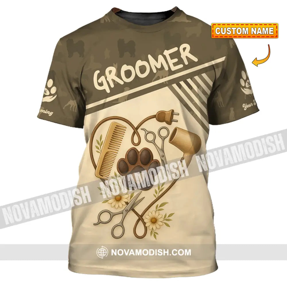 Unisex Shirt - Custom Groomer Shirt T-shirt