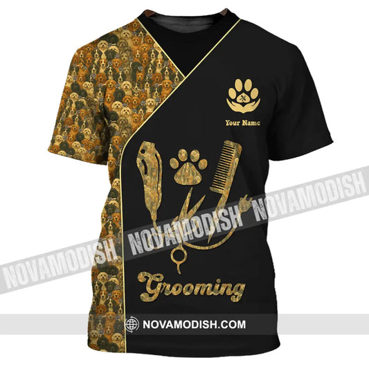 Unisex Shirt - Custom Groomer Shirt T-Shirt / S T-shirt