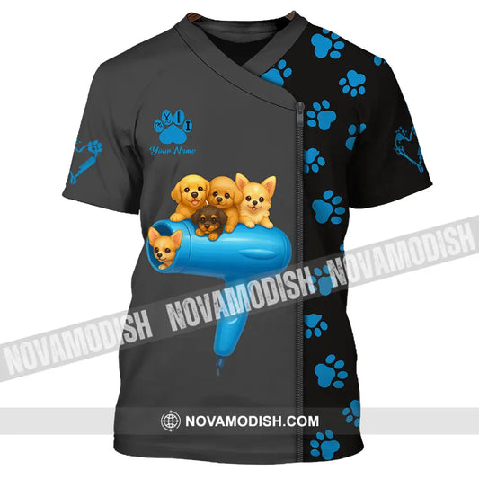 Unisex Shirt - Custom Groomers Shirt T-Shirt / S T-shirt