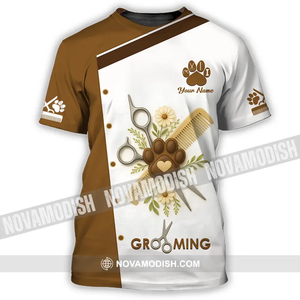 Unisex Shirt - Custom Grooming Shirt T-Shirt / S T-shirt