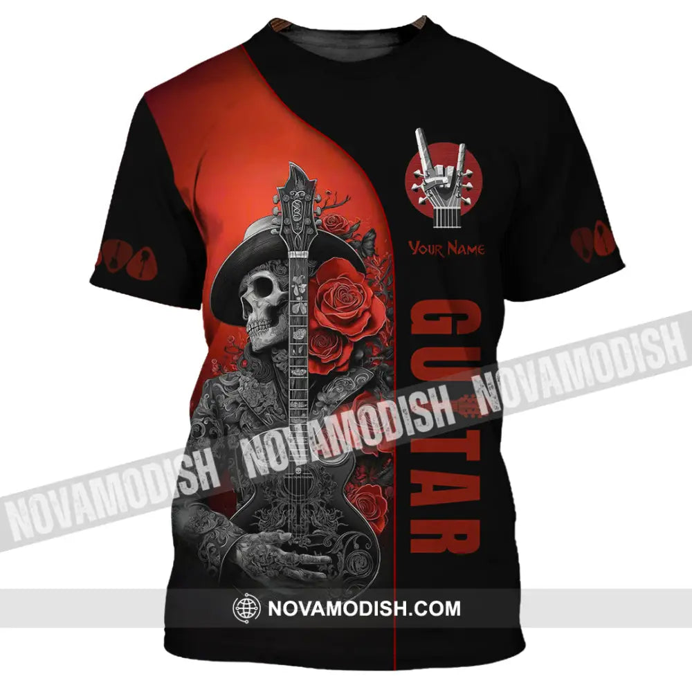 Unisex Shirt - Custom Guitar Player Shirt T-Shirt / S T-shirt