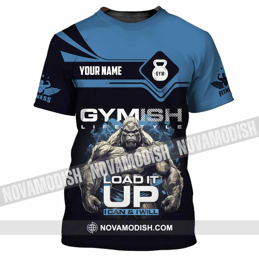 Unisex Shirt - Custom Gymish Life Style Load It Up Shirt T-Shirt / S T-shirt