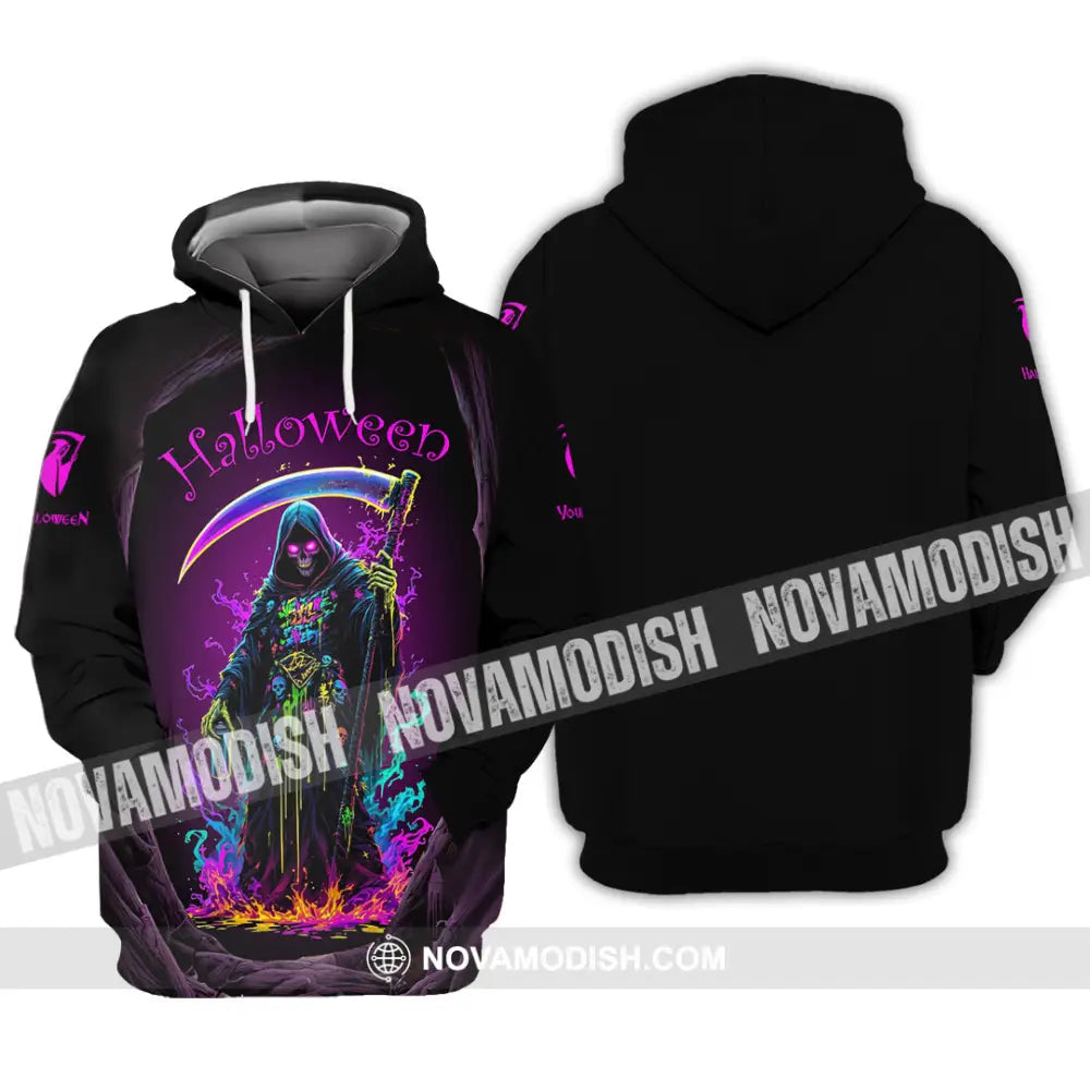 Unisex Shirt - Custom Halloween Design Shirt Hoodie / S T-shirt