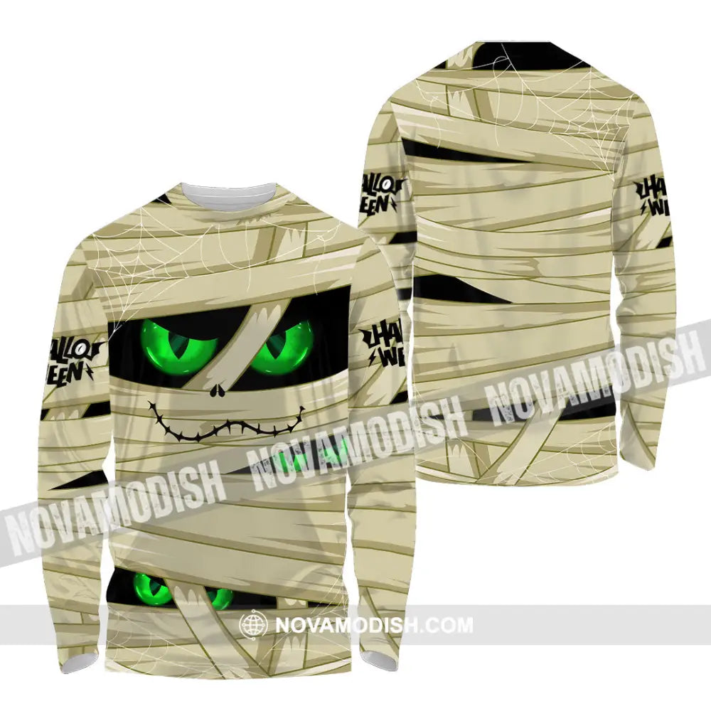 Unisex Shirt - Custom Halloween Design Shirt Long Sleeve Shirt / S T-shirt