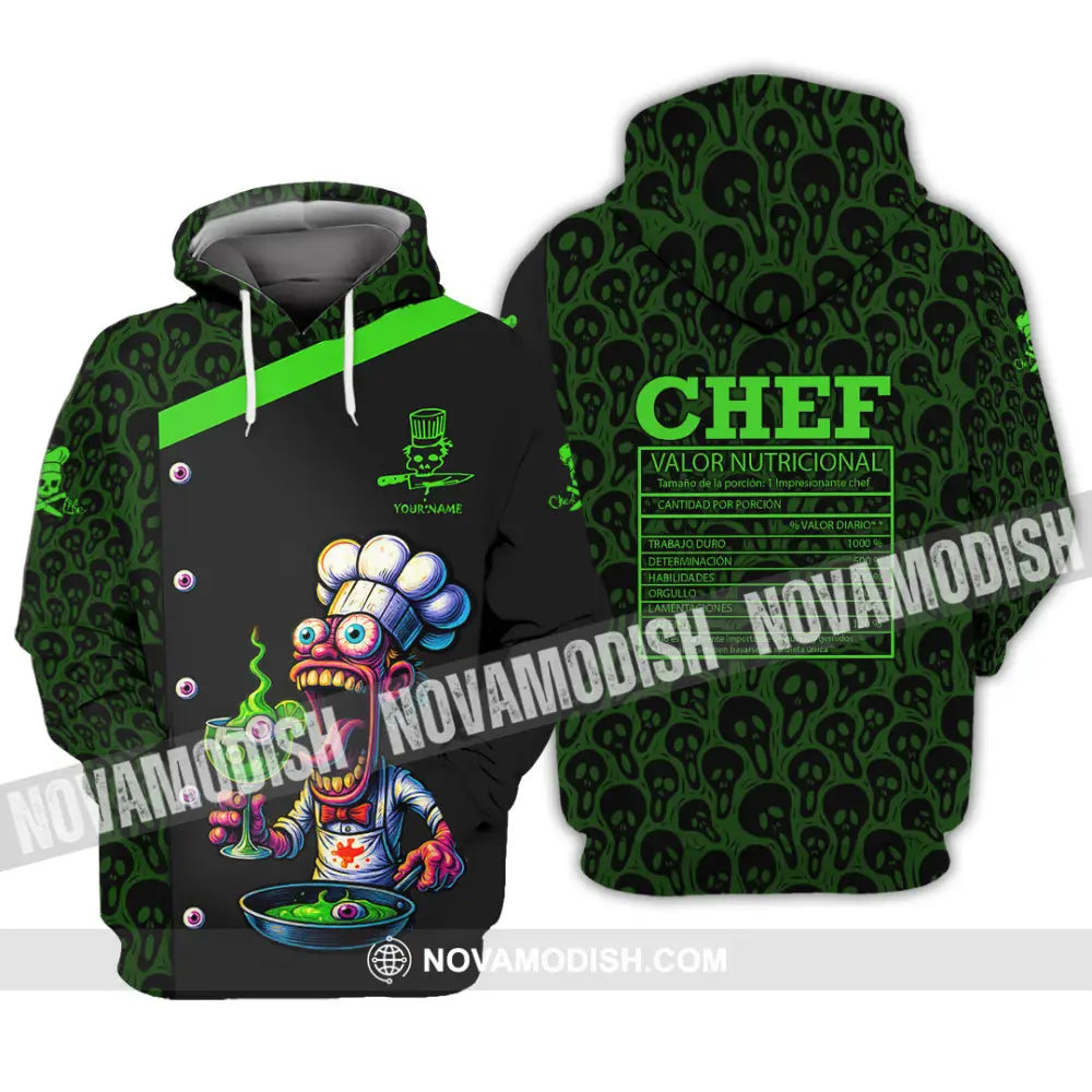 Unisex Shirt - Custom Halloween Master Chef Shirt Hoodie / S T-shirt