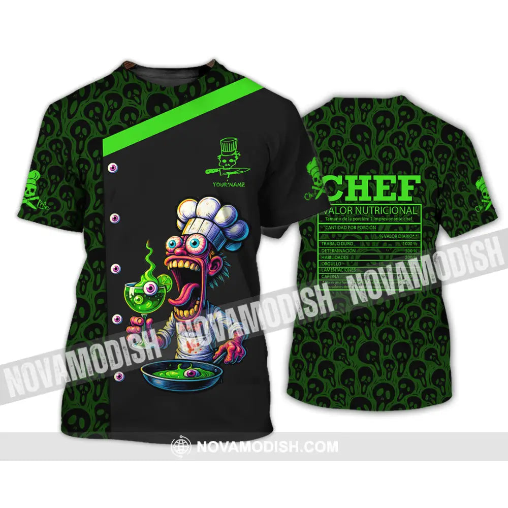 Unisex Shirt - Custom Halloween Master Chef Shirt T-Shirt / S T-shirt