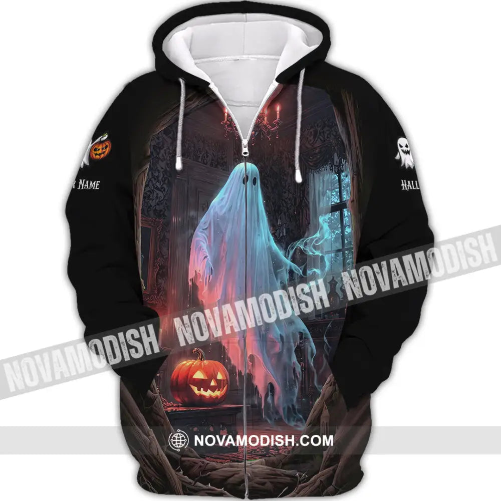 Unisex Shirt - Custom Halloween Shirt Zipper Hoodie / S T-shirt