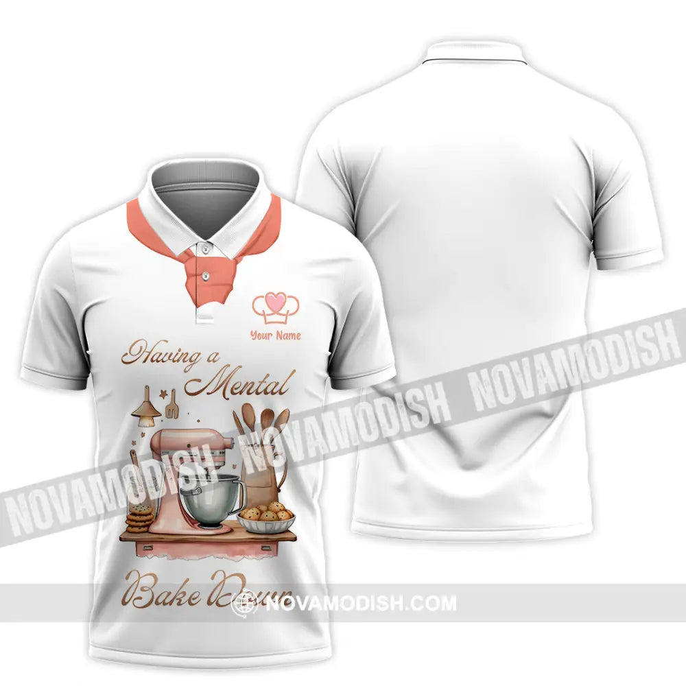 Unisex Shirt - Custom Having A Metal Baker Shirt Polo Shirt / S T-shirt