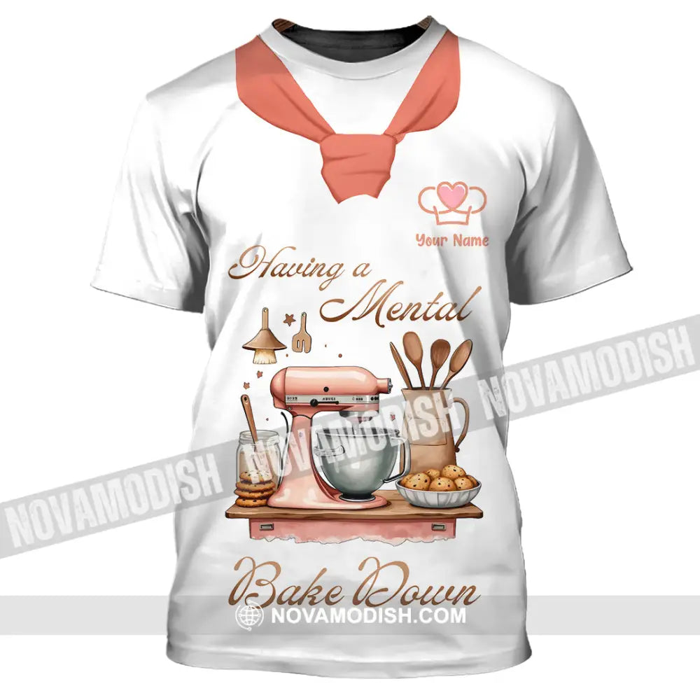 Unisex Shirt - Custom Having A Metal Baker Shirt T-Shirt / S T-shirt
